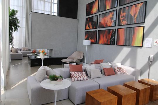 Área comum de apartamento para alugar com 2 quartos, 68m² em Vila Gertrudes, São Paulo