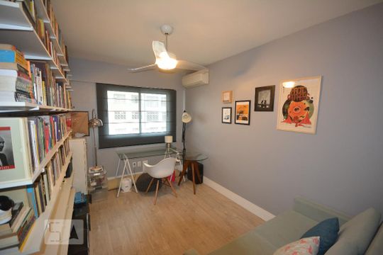 Quarto 1  de apartamento à venda com 3 quartos, 98m² em Botafogo, Rio de Janeiro