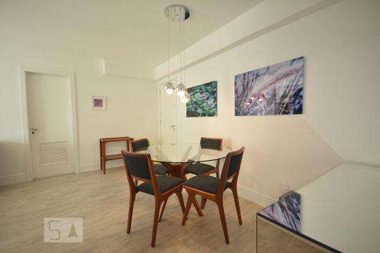 Sala  de apartamento à venda com 3 quartos, 98m² em Botafogo, Rio de Janeiro