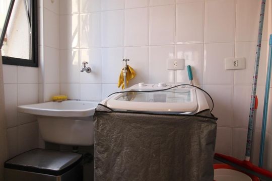 Área de Serviço de apartamento para alugar com 2 quartos, 82m² em Vila Olímpia, São Paulo
