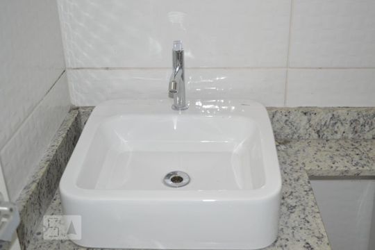 Banheiro da Suíte de apartamento à venda com 1 quarto, 33m² em Jardim Brasília (zona Norte), São Paulo