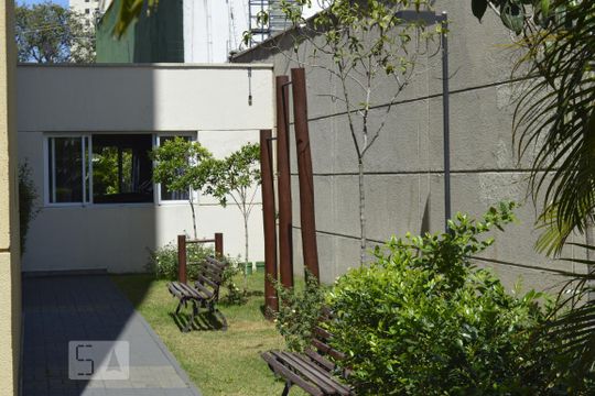 Área comum de apartamento à venda com 1 quarto, 33m² em Jardim Brasília (zona Norte), São Paulo