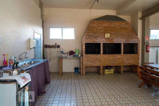 Salão de Festas de kitnet/studio à venda com 1 quarto, 27m² em Partenon, Porto Alegre