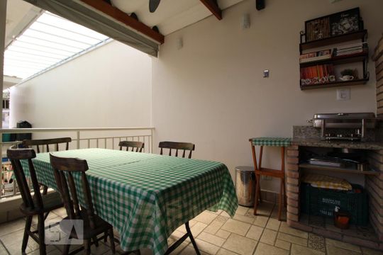 Área comum - Churrasqueira de casa à venda com 4 quartos, 180m² em Vila Cordeiro, São Paulo