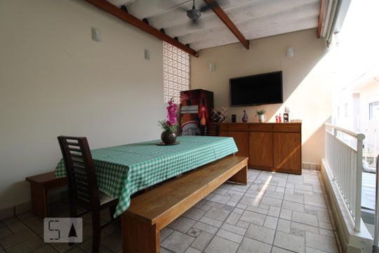Área comum - Churrasqueira de casa à venda com 4 quartos, 180m² em Vila Cordeiro, São Paulo