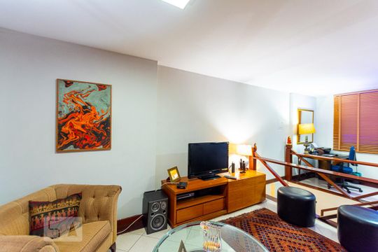 Sala da Cobertura de apartamento à venda com 3 quartos, 135m² em São Domingos, Niterói