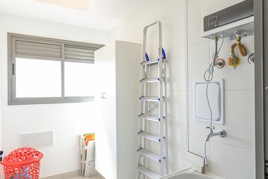 Área Serviço de apartamento à venda com 2 quartos, 67m² em Barra Funda, São Paulo