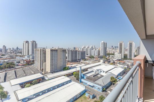 Vista de apartamento à venda com 2 quartos, 67m² em Barra Funda, São Paulo
