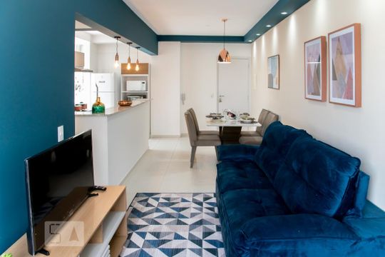 Sala de apartamento à venda com 2 quartos, 56m² em Jardim Colorado, São Paulo
