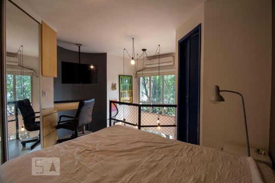 Suíte de apartamento à venda com 1 quarto, 43m² em Vila Clementino, São Paulo