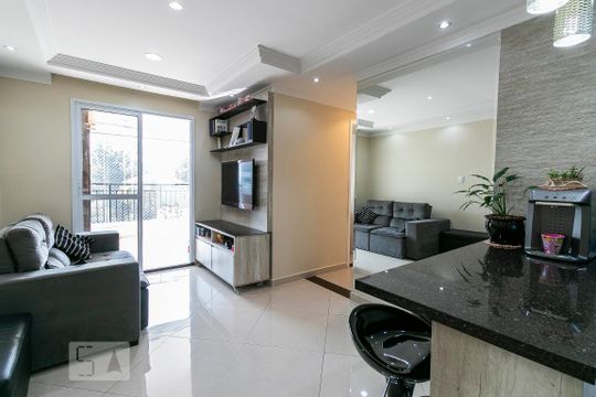 Sala de apartamento à venda com 3 quartos, 70m² em Tatuapé, São Paulo