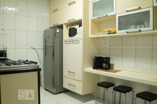 Cozinha - Armários de apartamento à venda com 3 quartos, 72m² em Nova Petrópolis, São Bernardo do Campo