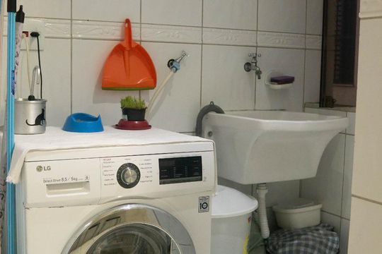 Lavanderia de apartamento à venda com 3 quartos, 72m² em Nova Petrópolis, São Bernardo do Campo