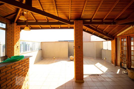 Terraço de apartamento à venda com 3 quartos, 180m² em Chácara Primavera, Campinas