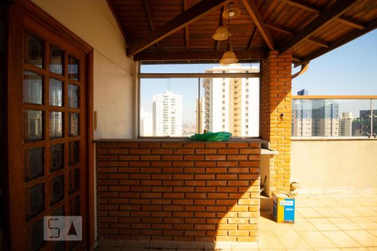 Vista do Terraço de apartamento à venda com 3 quartos, 180m² em Chácara Primavera, Campinas