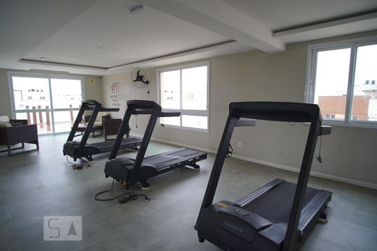 Área comum - Academia de apartamento à venda com 2 quartos, 61m² em Marechal Rondon, Canoas