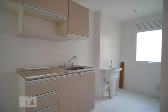Cozinha de apartamento à venda com 2 quartos, 61m² em Marechal Rondon, Canoas