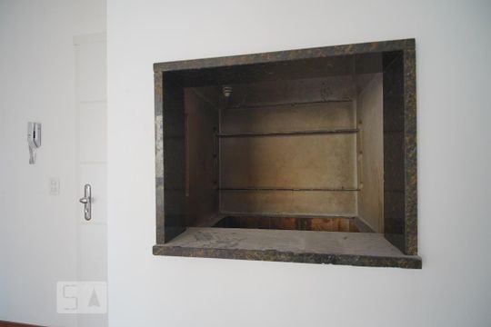 Cozinha - Churrasqueira de apartamento à venda com 2 quartos, 61m² em Marechal Rondon, Canoas