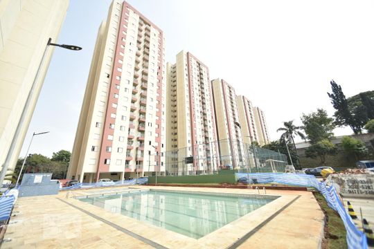 Área comum - piscina de apartamento à venda com 3 quartos, 78m² em Vila Carlos de Campos, São Paulo