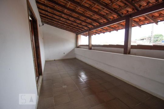 Varanda da Frente de casa à venda com 4 quartos, 200m² em Taquara, Rio de Janeiro