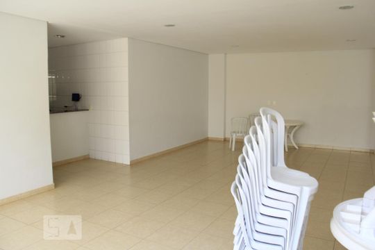 Área comum - Salão de festas de apartamento à venda com 2 quartos, 60m² em Parque Amazônia, Goiânia