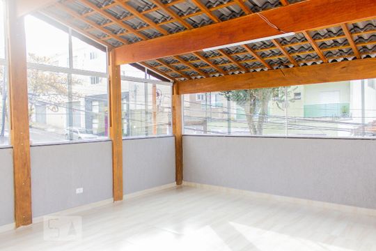 Varanda da Suíte 1 de casa à venda com 2 quartos, 240m² em Vila Pires, Santo André