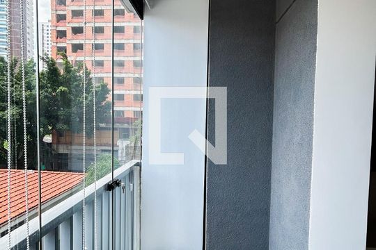 Varanda de apartamento à venda com 1 quarto, 22m² em Jardim das Acácias, São Paulo