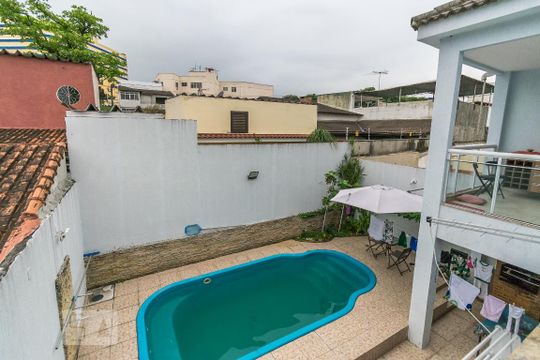 Vista da Área de Serviço (2º andar) de casa de condomínio à venda com 6 quartos, 650m² em Irajá, Rio de Janeiro