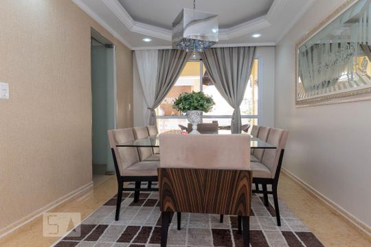 Sala de Jantar de casa de condomínio para alugar com 3 quartos, 200m² em Vila Carrão, São Paulo