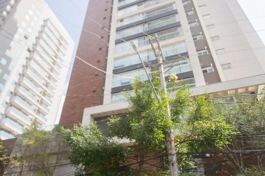 Fachada de apartamento para alugar com 1 quarto, 51m² em Vila Gertrudes, São Paulo