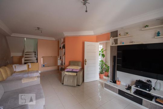 sala de casa à venda com 3 quartos, 206m² em Campo Grande, São Paulo
