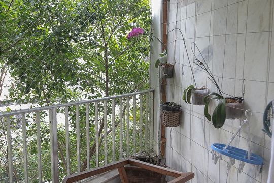 Varanda da Sala de apartamento à venda com 3 quartos, 115m² em Tijuca, Rio de Janeiro