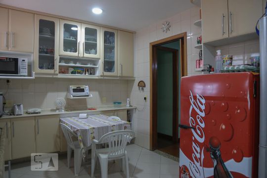 Cozinha de apartamento à venda com 3 quartos, 115m² em Tijuca, Rio de Janeiro