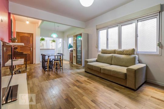 Sala de apartamento à venda com 3 quartos, 133m² em Centro Histórico, Porto Alegre