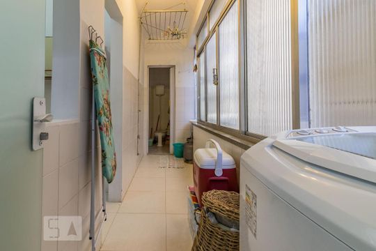 Detalhe da area de serviço de apartamento à venda com 3 quartos, 133m² em Centro Histórico, Porto Alegre
