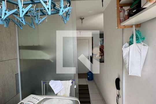 Área de Serviço de apartamento à venda com 2 quartos, 64m² em Vila Polopoli, São Paulo