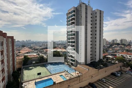 Vista da Suíte de apartamento à venda com 2 quartos, 64m² em Vila Polopoli, São Paulo