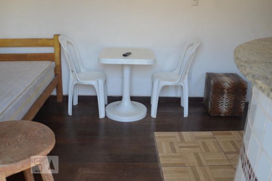 Sala-Quarto de kitnet/studio para alugar com 1 quarto, 24m² em Stella Maris, Salvador