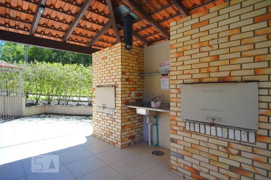 Área comum - Churrasqueira de apartamento à venda com 3 quartos, 68m² em Jardim Carvalho, Porto Alegre