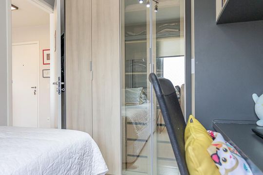 Quarto de apartamento à venda com 1 quarto, 32m² em Água Branca, São Paulo