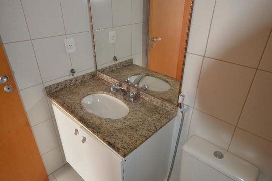 Banheiro da Suíte de apartamento para alugar com 2 quartos, 68m² em Botafogo, Rio de Janeiro