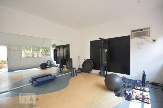 Área comum - Academia de apartamento para alugar com 2 quartos, 68m² em Botafogo, Rio de Janeiro