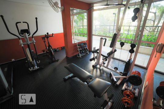 Área comum - Academia de apartamento à venda com 3 quartos, 120m² em Campo Belo, São Paulo