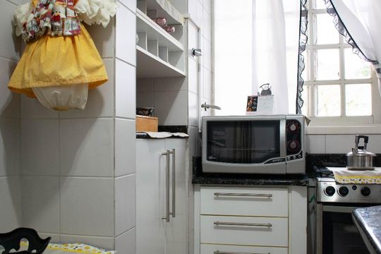 Cozinha de apartamento à venda com 2 quartos, 70m² em Tristeza, Porto Alegre