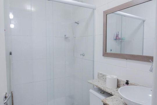 banheiro de apartamento à venda com 3 quartos, 60m² em Vila Amalia (zona Norte), São Paulo