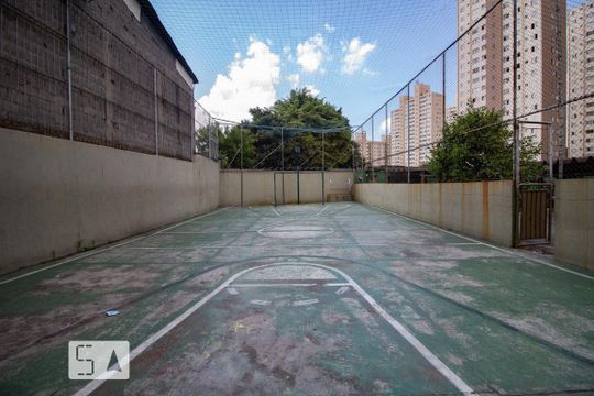 Área Comum - Quadra de apartamento para alugar com 2 quartos, 58m² em Jardim Andarai, São Paulo
