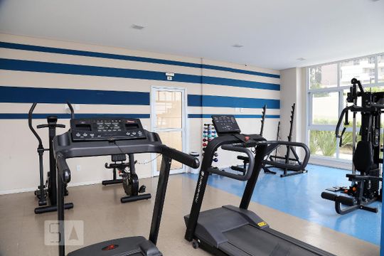 Área comum - Academia de apartamento para alugar com 2 quartos, 47m² em Vila Andrade, São Paulo