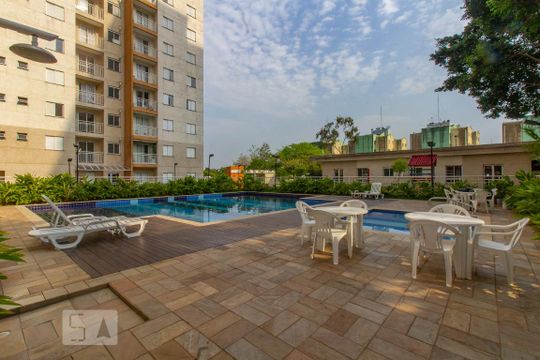 Área comum - Piscina de apartamento para alugar com 2 quartos, 54m² em Jardim América da Penha, São Paulo