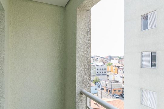 Varanda de apartamento para alugar com 2 quartos, 62m² em Vila Alto de Santo Andre, Santo André