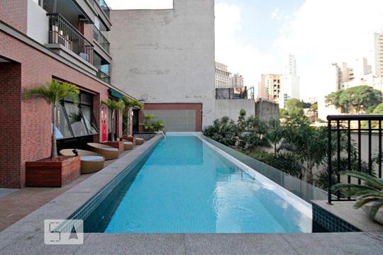 Área comum - Piscina de apartamento à venda com 1 quarto, 45m² em Bela Vista, São Paulo